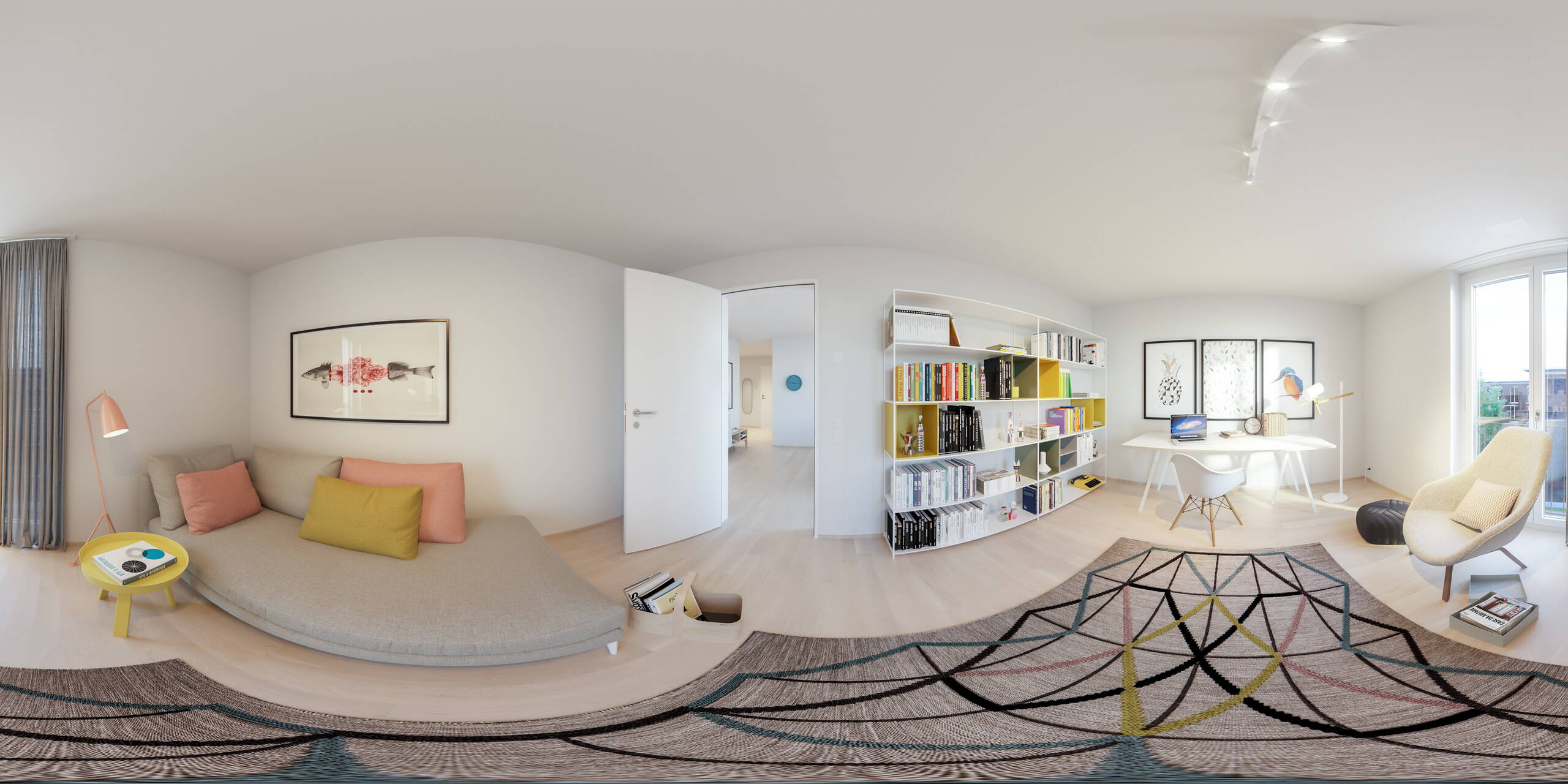 360° Panoramatour, Bülachguss, Visualisierung, Architekturvisualisierungen, Innenvisualisierung, 3D Rendering