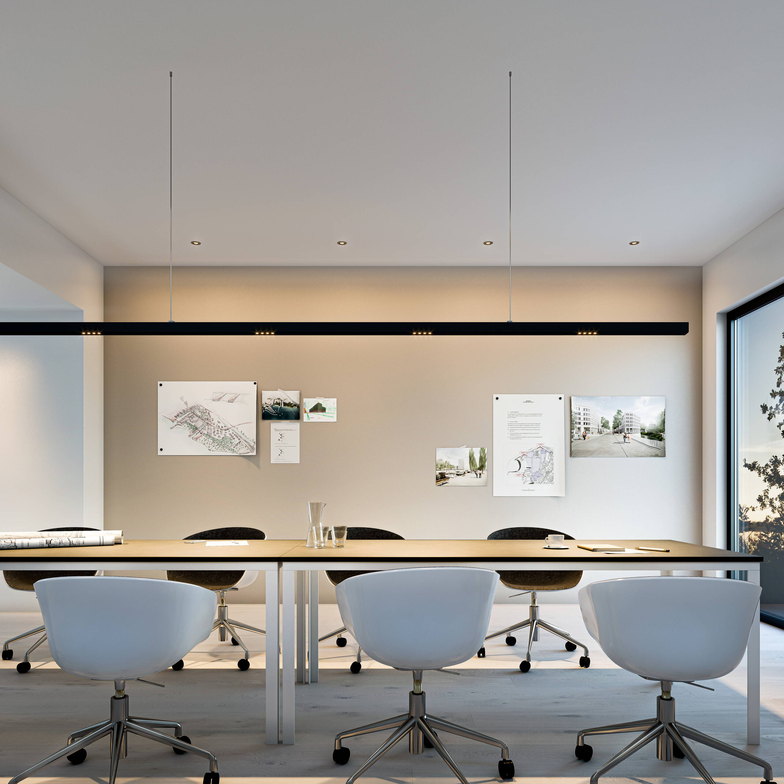 Produktevisualisierungen, Ribag, virtueller Showroom, Büro, Architekturvisualisierungen, Innenvisualisierung, 3D Rendering, virtueller Showroom