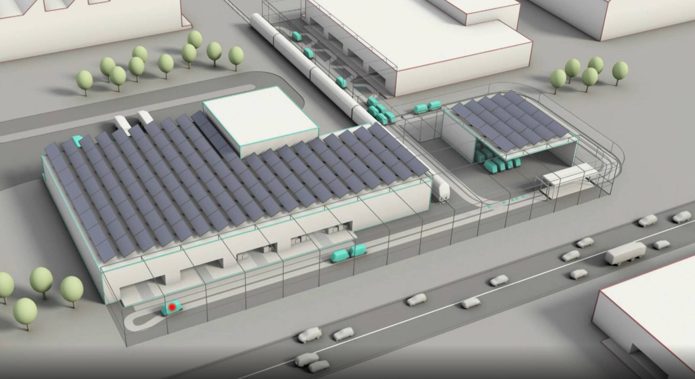 Produkt Animation, Cargo Sous Terrain, 3D Rendering, Tunnelsystem, Tagesschau